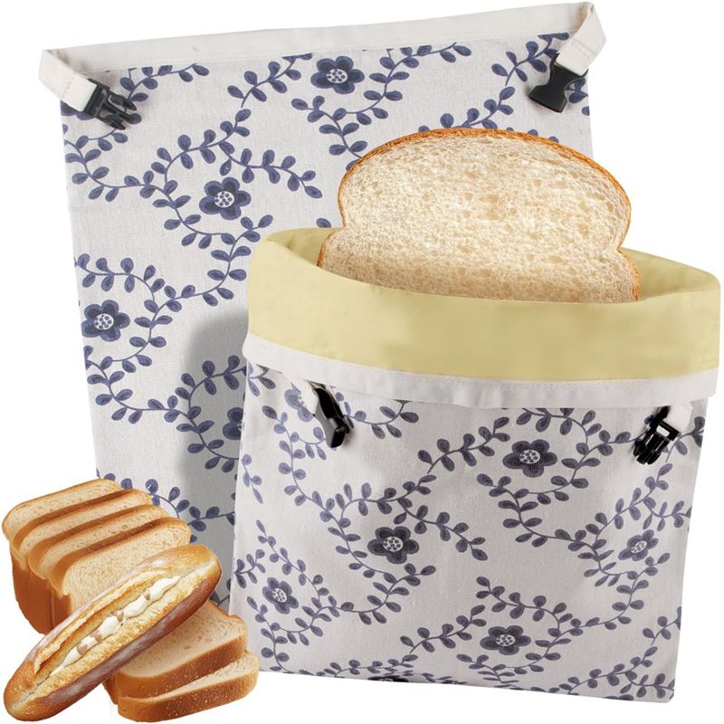 Beeswax Food Wrap - ABXF-Sourdough Preservation Beeswax Linen Bread Bags,