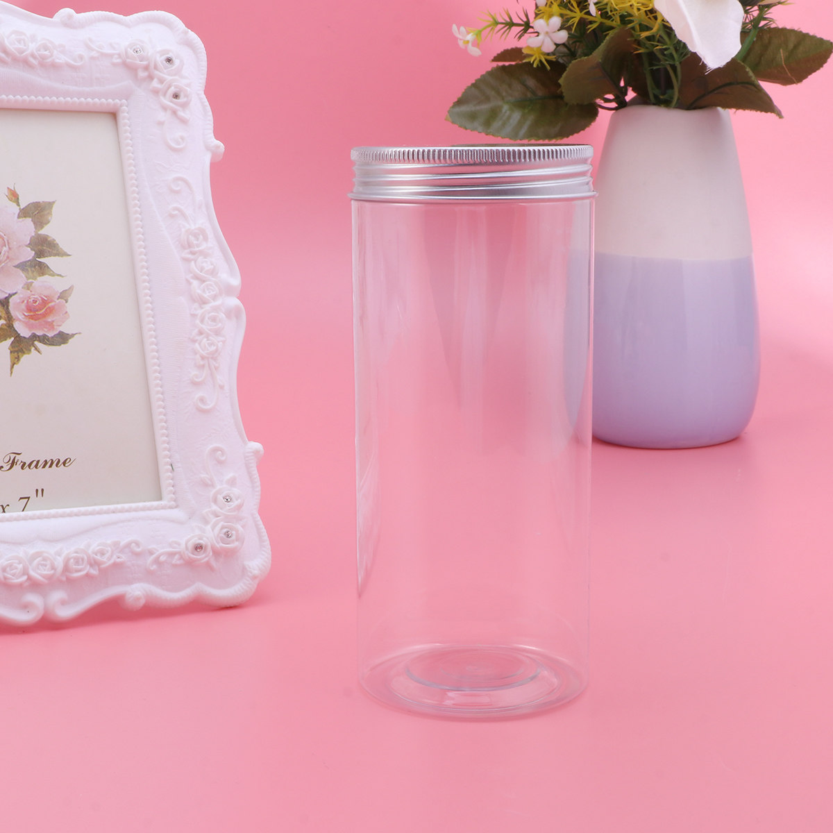 Food Storage For Pantry - 6Pcs Transparent Food Storage Cans Plastic