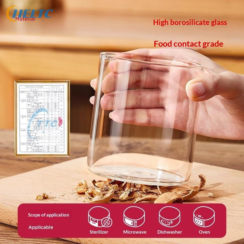 Food Storage With Lids - 1Pc 240/400ML Glass Food Storage Jar