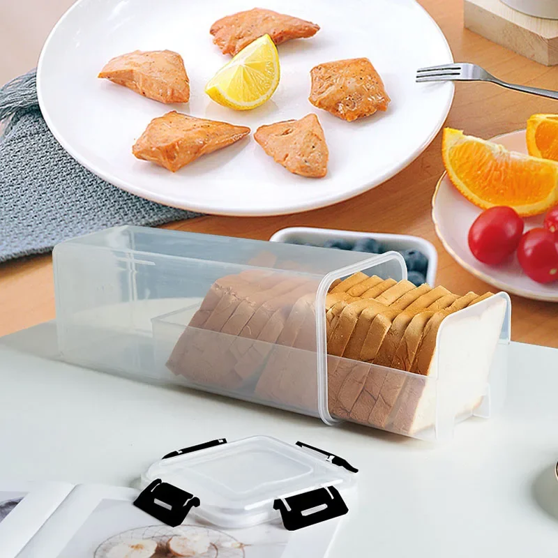Food Storage Home - Bread Storage Box With Drawer Multi-purpose