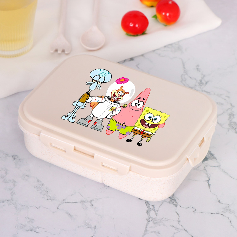 Food Storage Lunch Box - New SpongeBob SquarePanted Lunch Box Anime