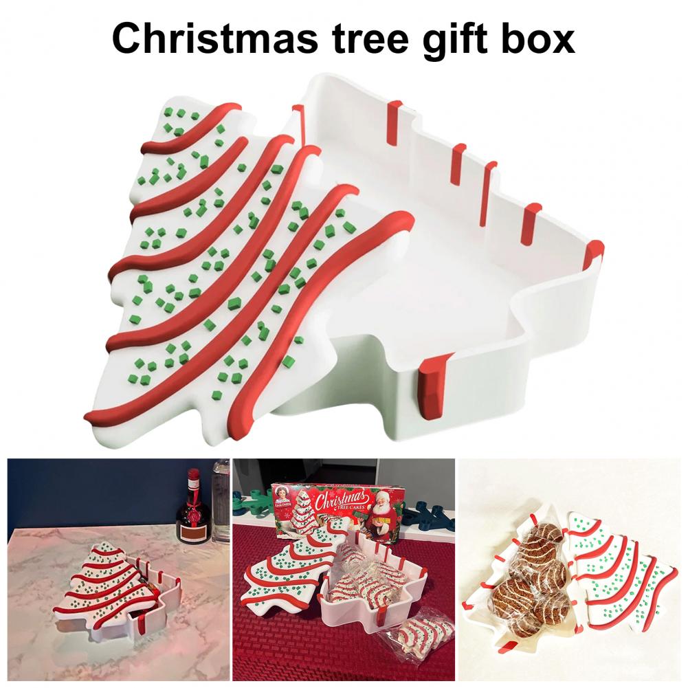 Food Storage Plants - Christmas Tree Box Tree Shape Cake