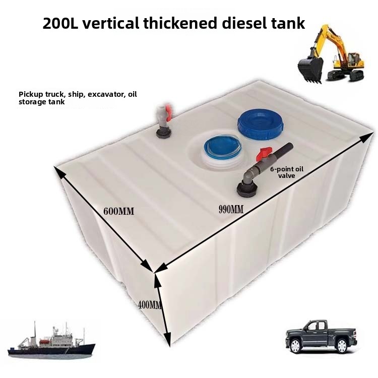 Food Storage Drums - Food ade 200L Thiened Water Tank