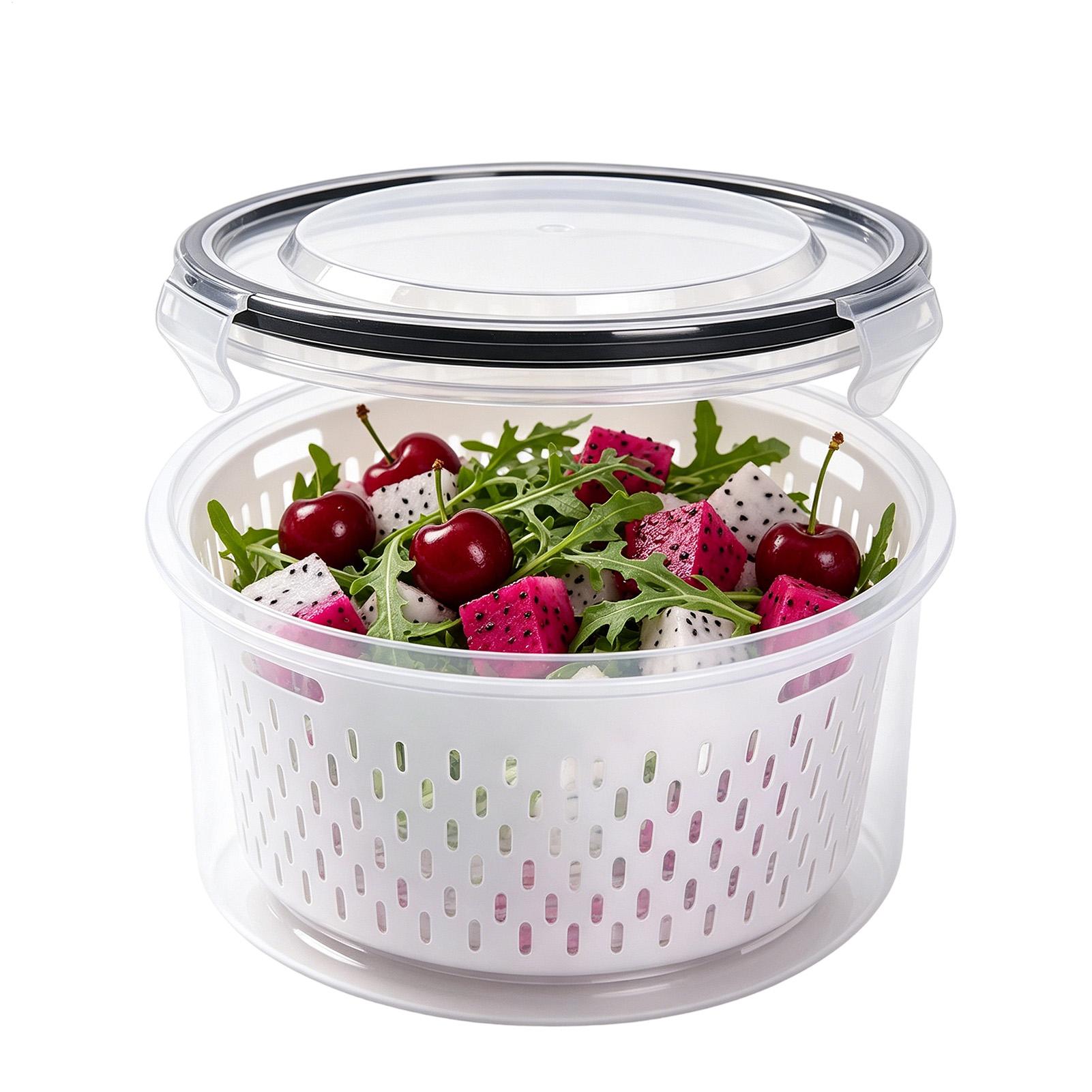 Storage Food Prep - 1PCS Leak-Proof Food Storage Containers-Airtight, Stackable