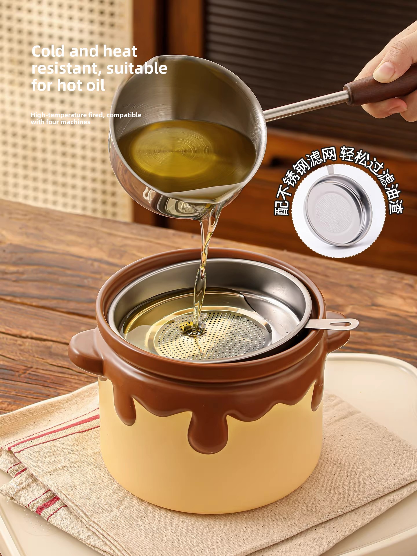 Food Grade Ceramic Pig Fat Jar - Food Storage Temperature のレビューと価格