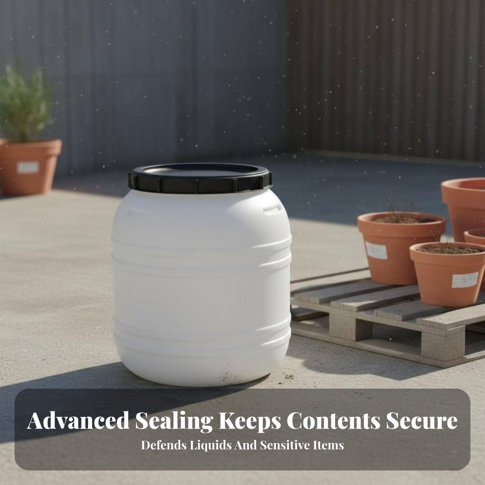 Food Grade Plastic Barrel Airt - Food Storage With Lids のレビューと価格