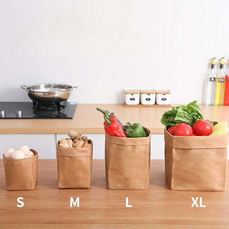 Kraft Paper Bag Washable Paper - Food Storage Plants のレビューと価格