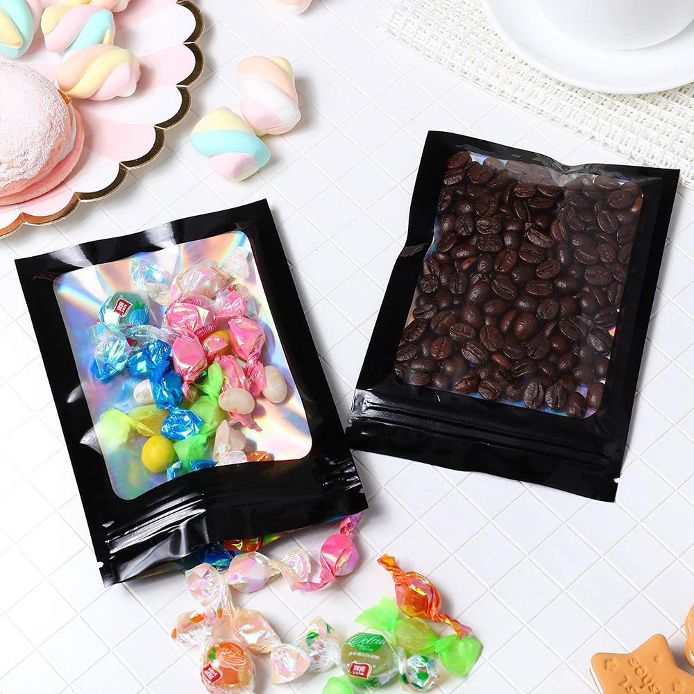 100PCS Laser Thicken Plastic A - Food Storage Aluminum のレビューと価格