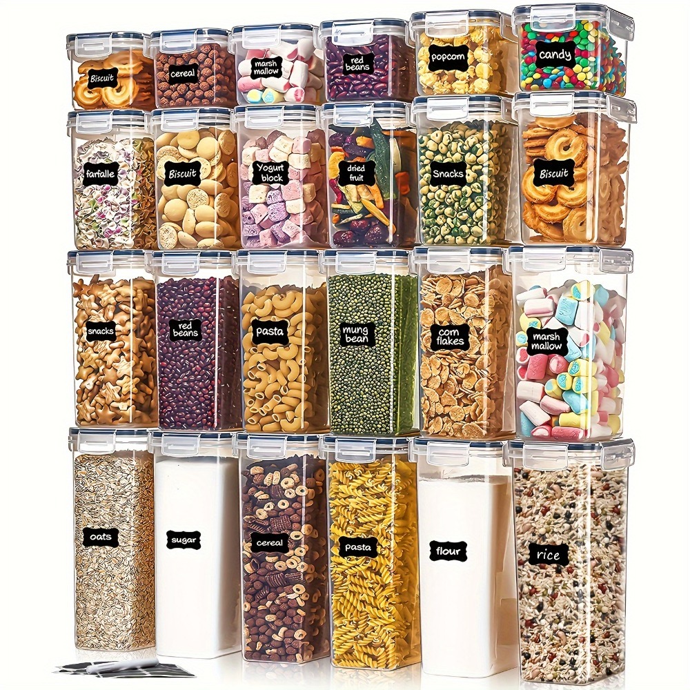 24Pcs Food Storage Containers  - Food Storage For Pantry のレビューと価格