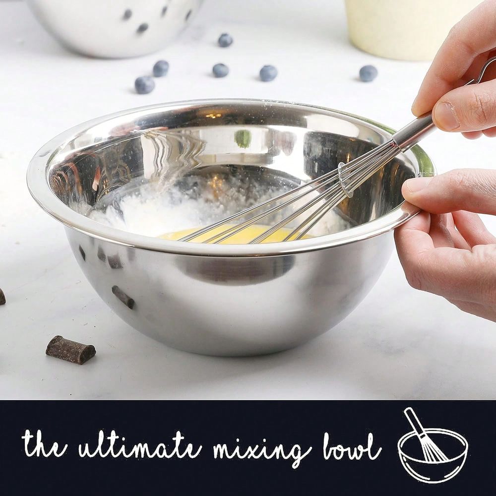 Steel Mixing Bowl 5Piece Set,  - Food Storage Home のレビューと価格