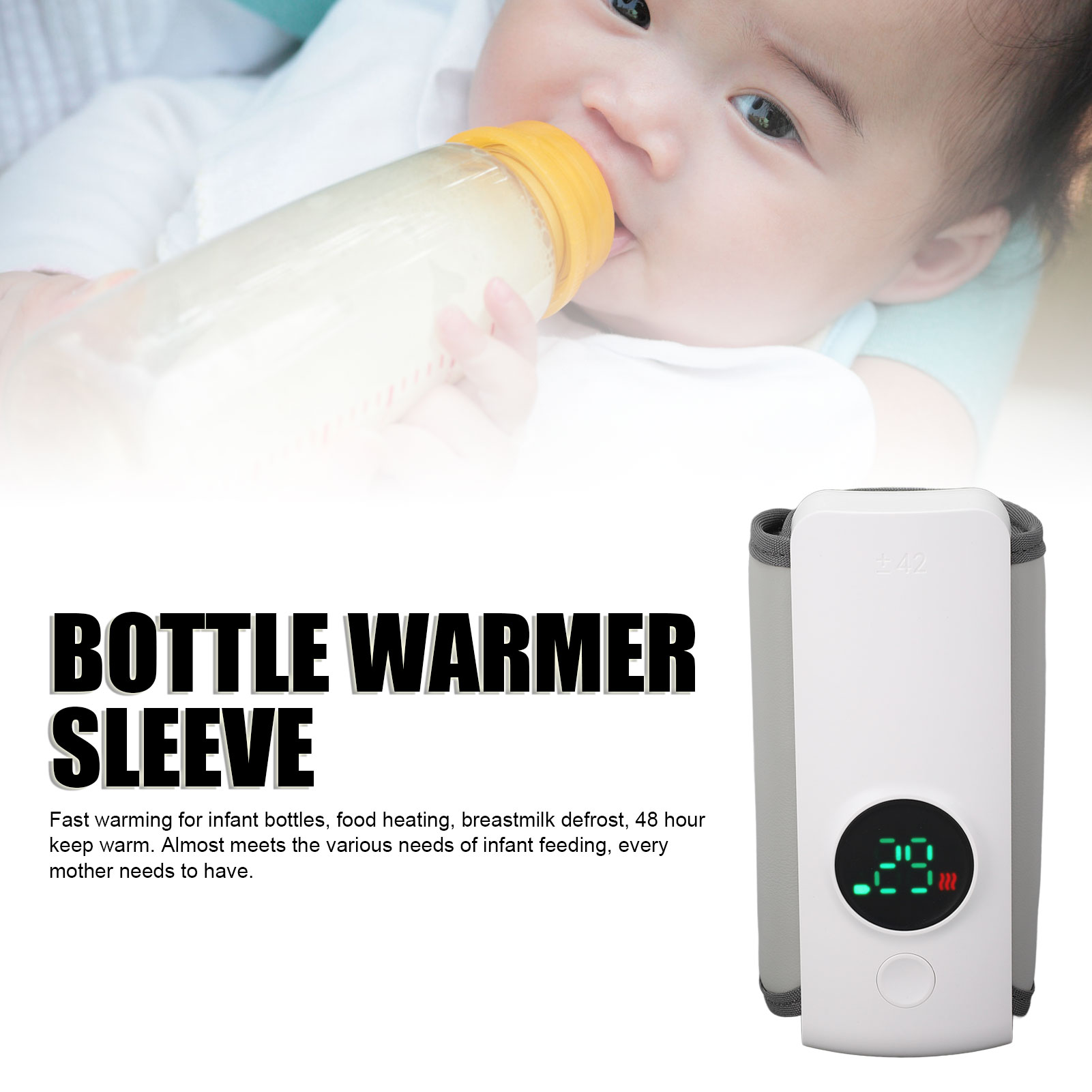 Portable Bottle Warmer Fast He - Food Storage Temperature のレビューと価格