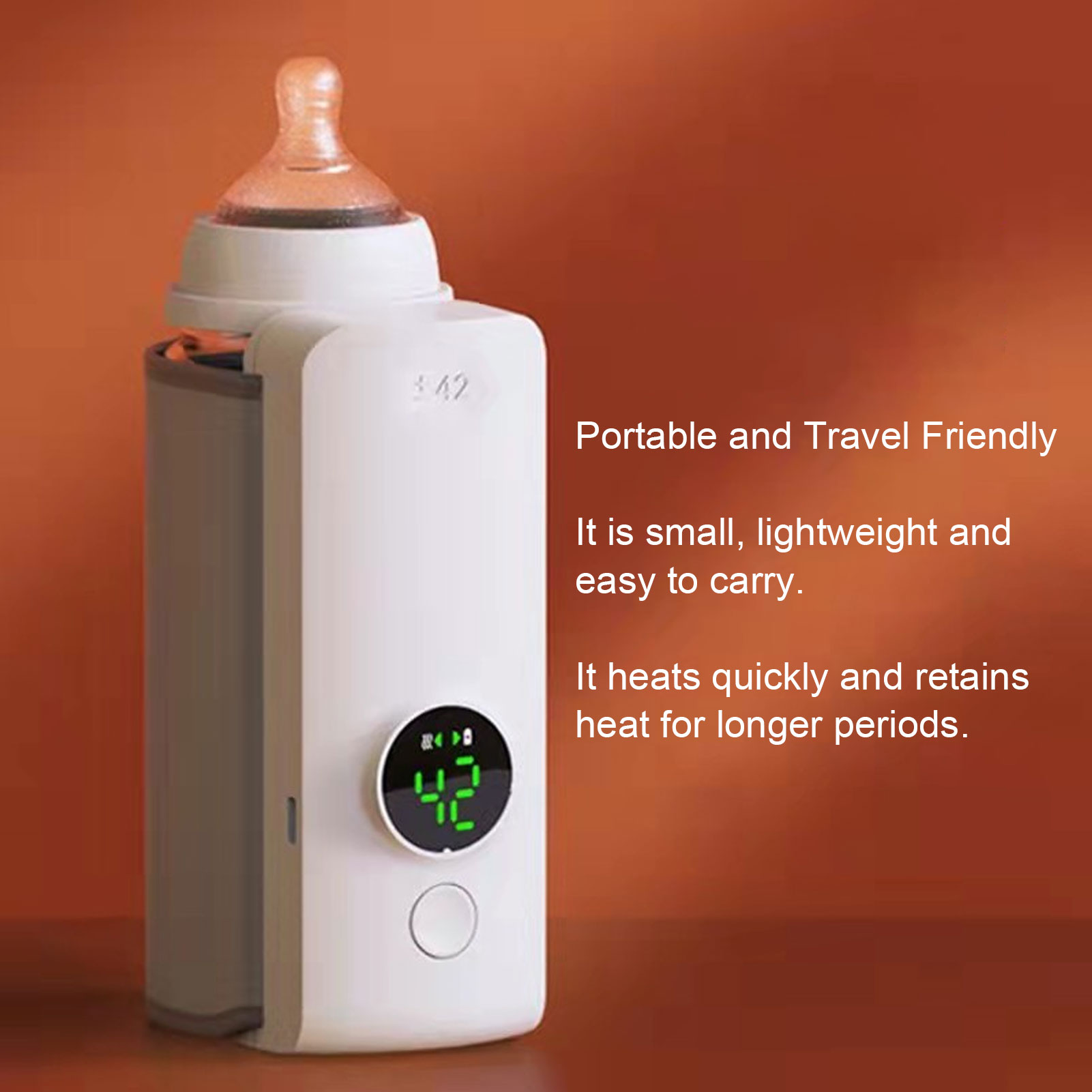 Portable Bottle Warmer Fast He - Food Storage Temperature のレビューと価格