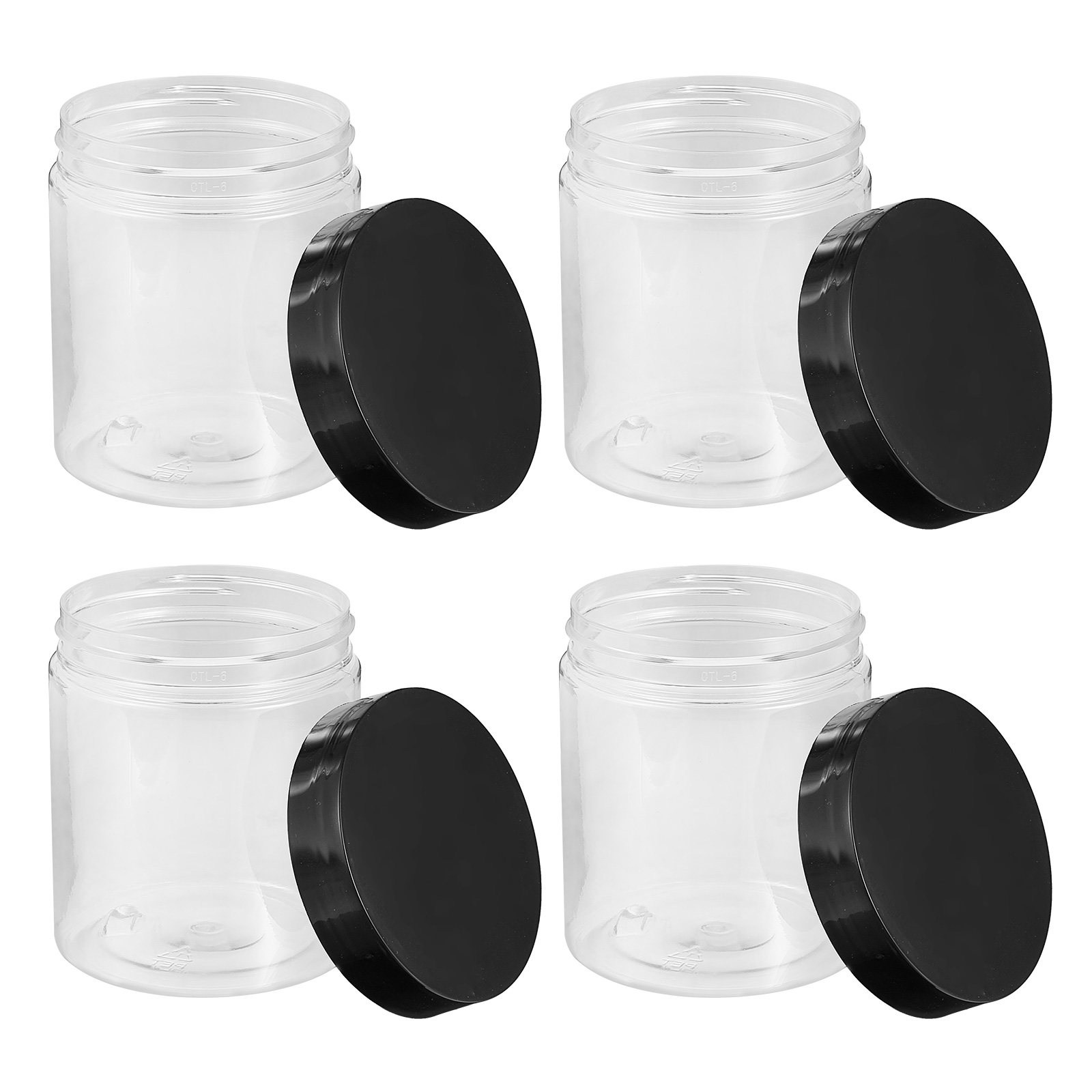 12Pcs Clear Plastic Storage Ja - Food Storage Home のレビューと価格