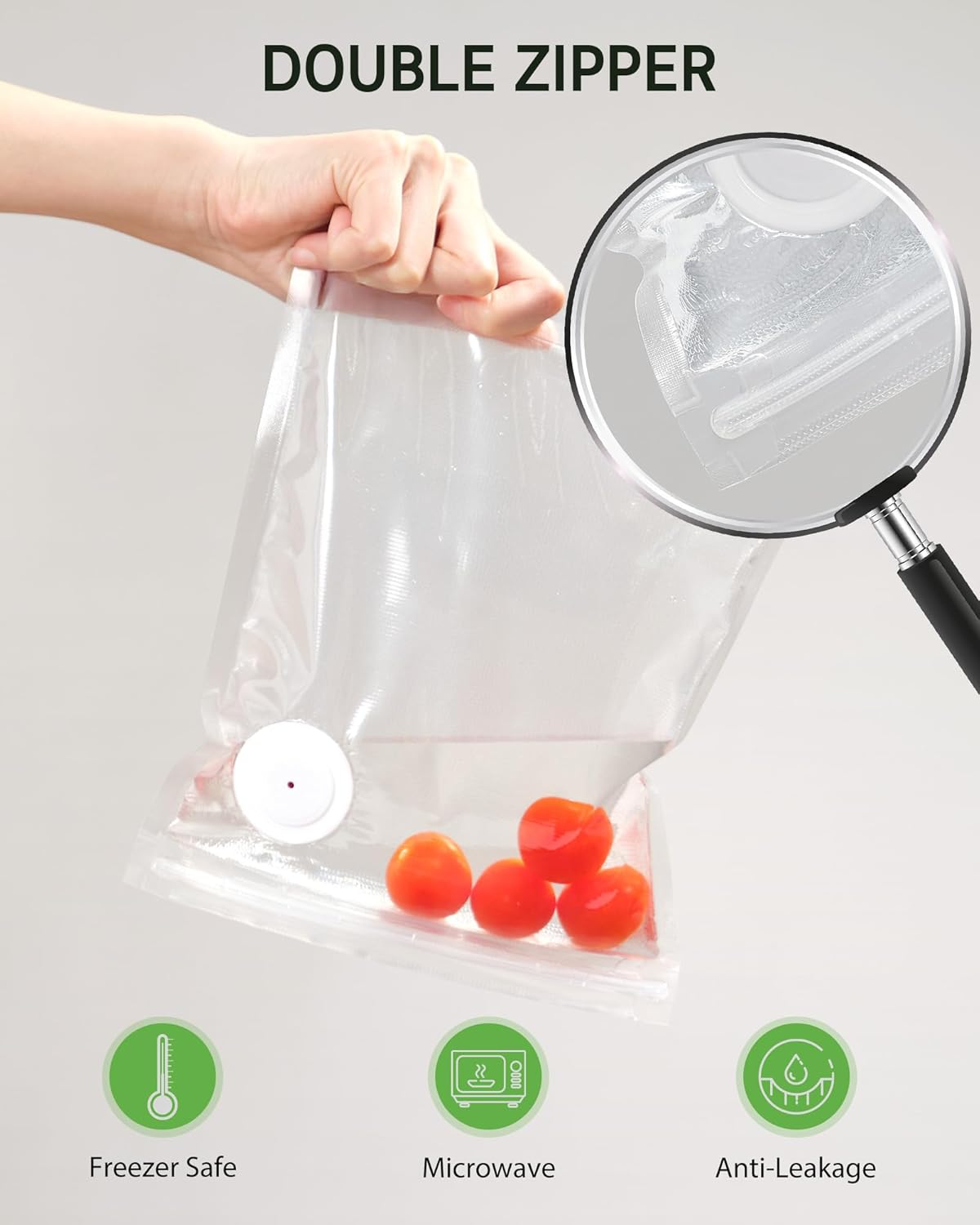 40 Pcs Vacuum Sealer Bags Reus - Food Storage Reusable Bags のレビューと価格
