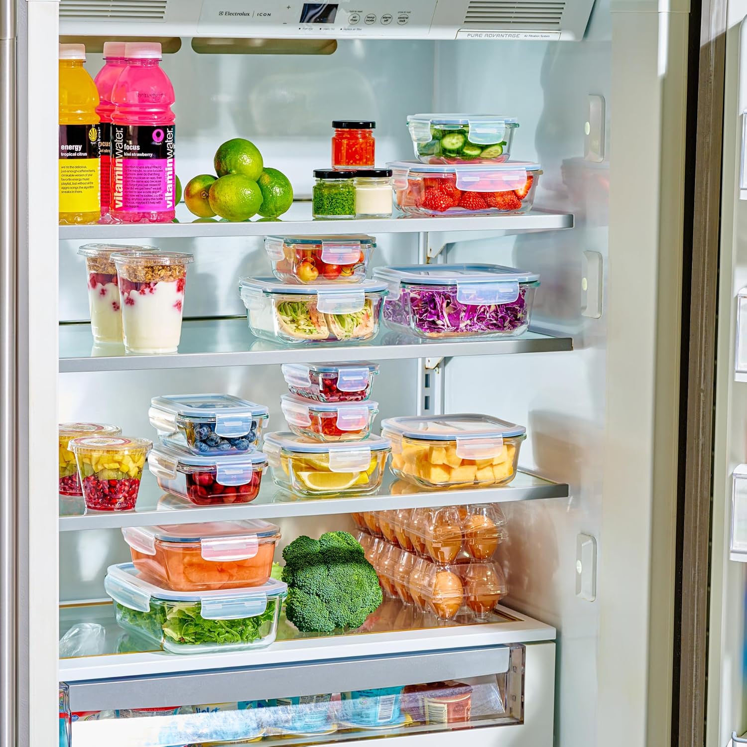 40pc Glass Food Storage Contai - Storage Food Prep のレビューと価格