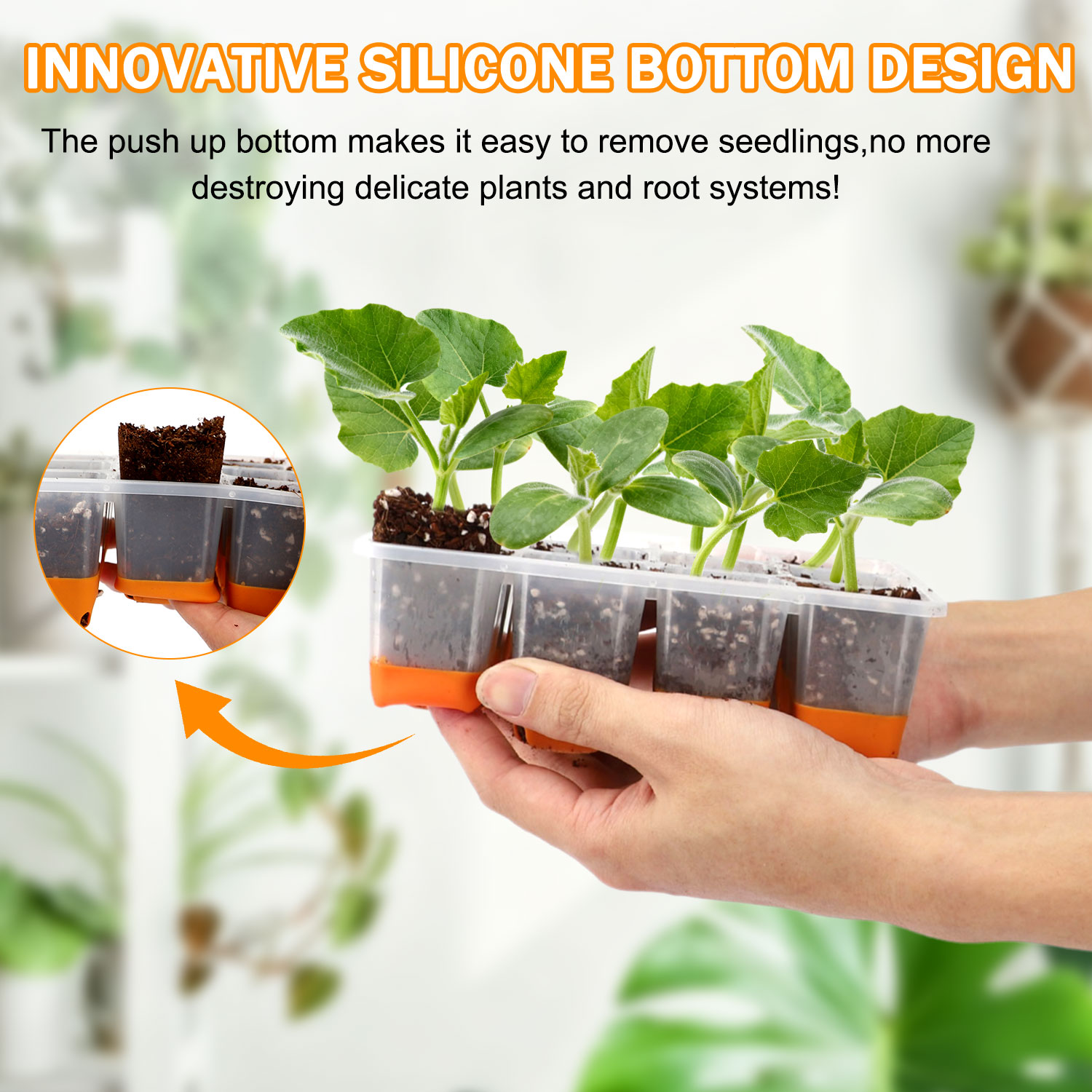 5/10 Orange Seed Starter Tray  - Food Storage Plants のレビューと価格