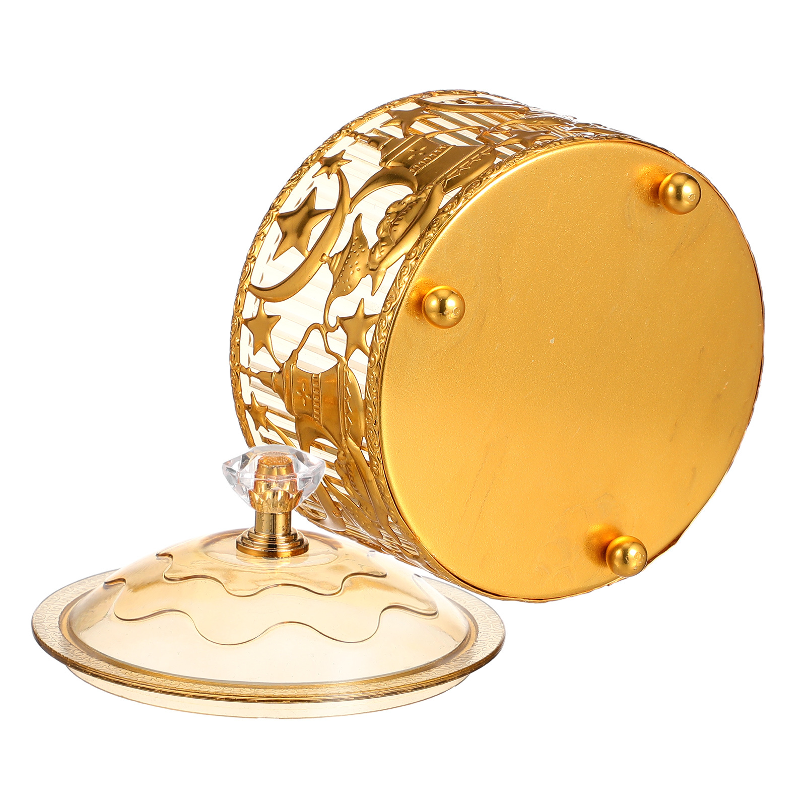 Round Arabic Snack Tray with D - Food Storage Home のレビューと価格