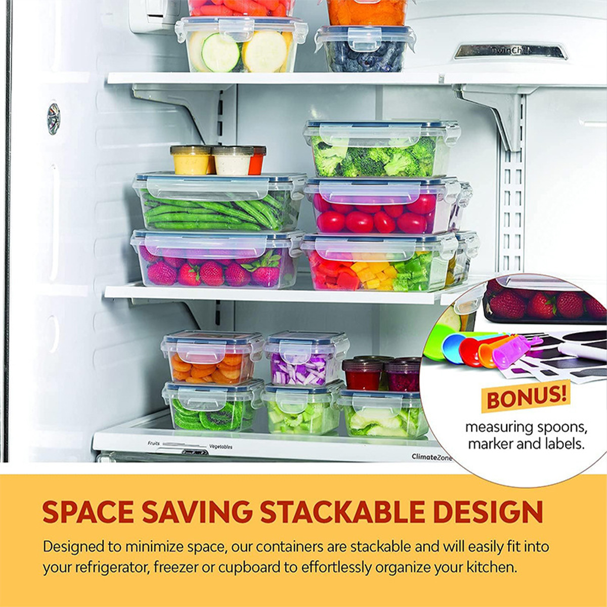 24Pcs/set Food Storage Box Set - Food Storage Cabinet のレビューと価格