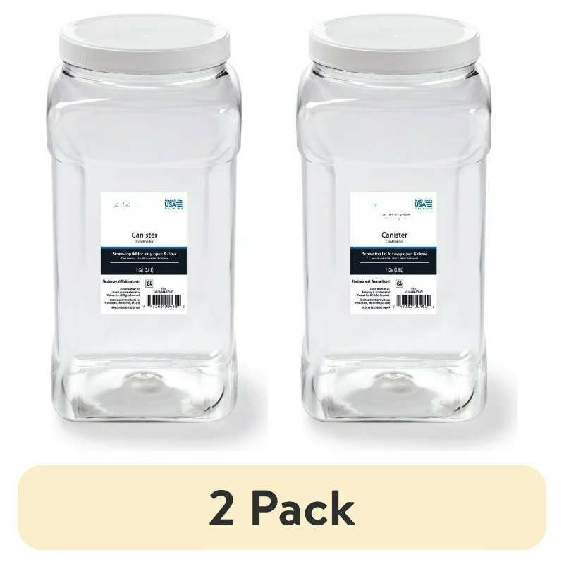 4-Quart Clear Plastic Canister - Food Storage 4 Quart のレビューと価格