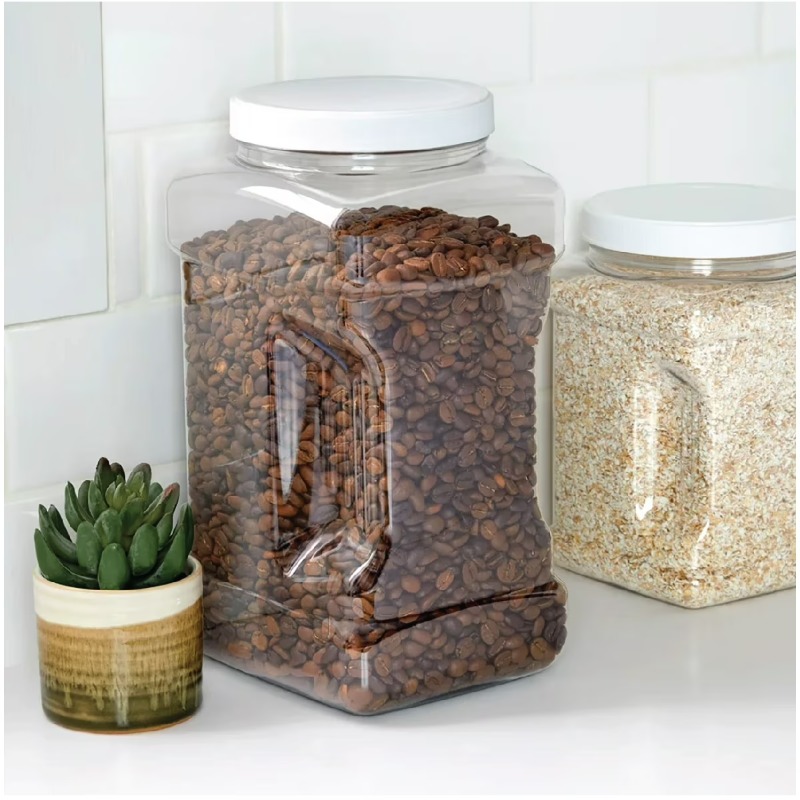 4-Quart Clear Plastic Canister - Food Storage 4 Quart のレビューと価格