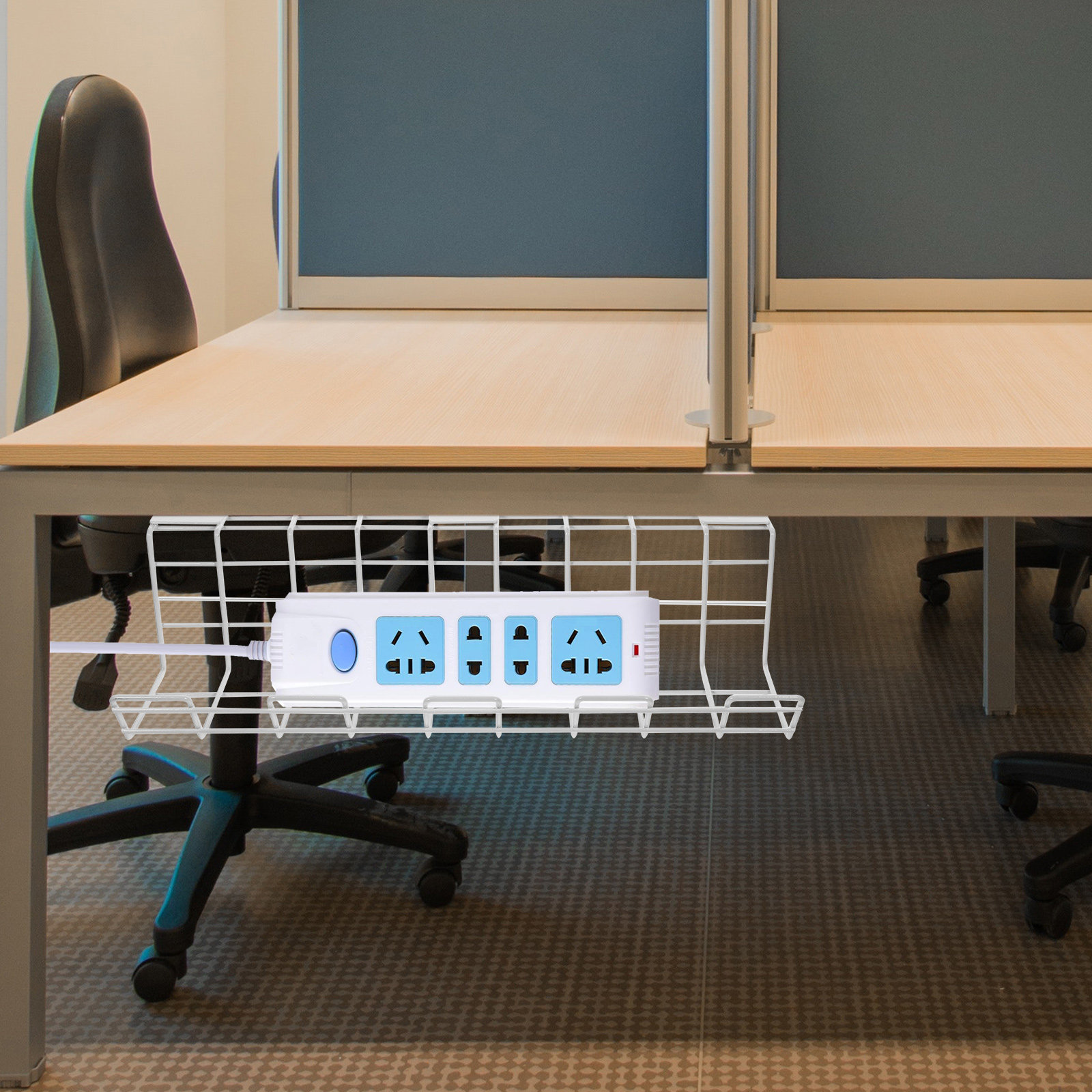 2Pcs Under Desk Cable Manageme - Food Storage Home のレビューと価格