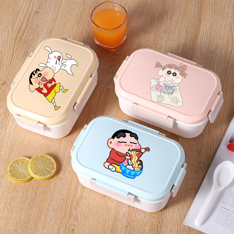 Crayon Shin-chan Student Lunch - Food Storage Lunch Box のレビューと価格