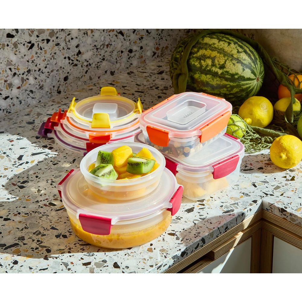 16-piece Plastic BPA Free Food - Food Storage With Lids のレビューと価格