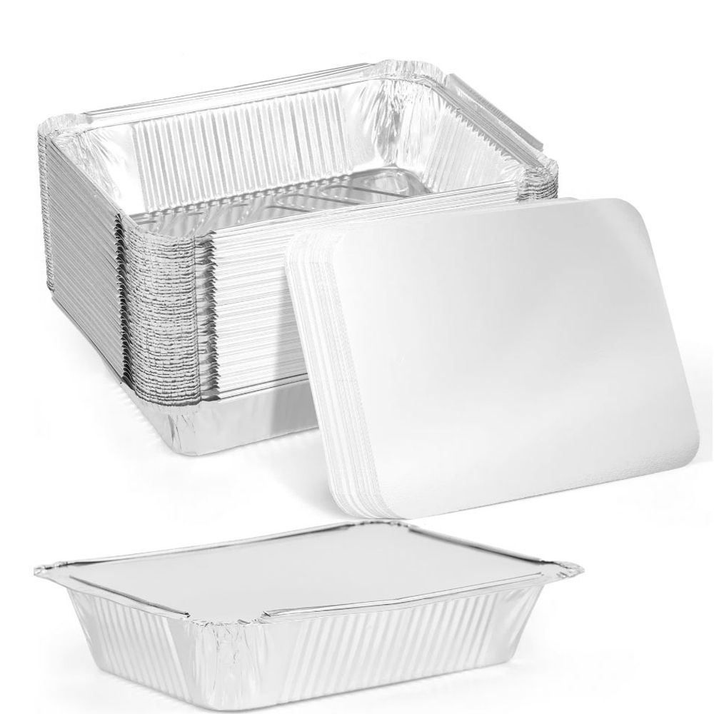 10PCS New With Lids Aluminum F - Food Storage Aluminum のレビューと価格
