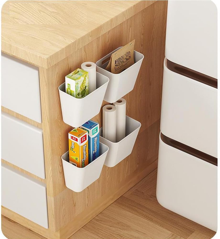 4-Piece Self-Adhesive Wall Mou - Food Storage For Room のレビューと価格