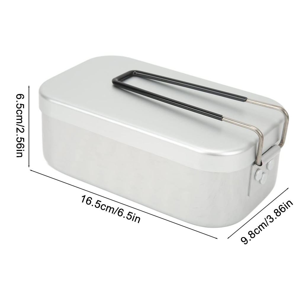 800ML Aluminum Lunch Boxes Out - Food Storage Aluminum のレビューと価格