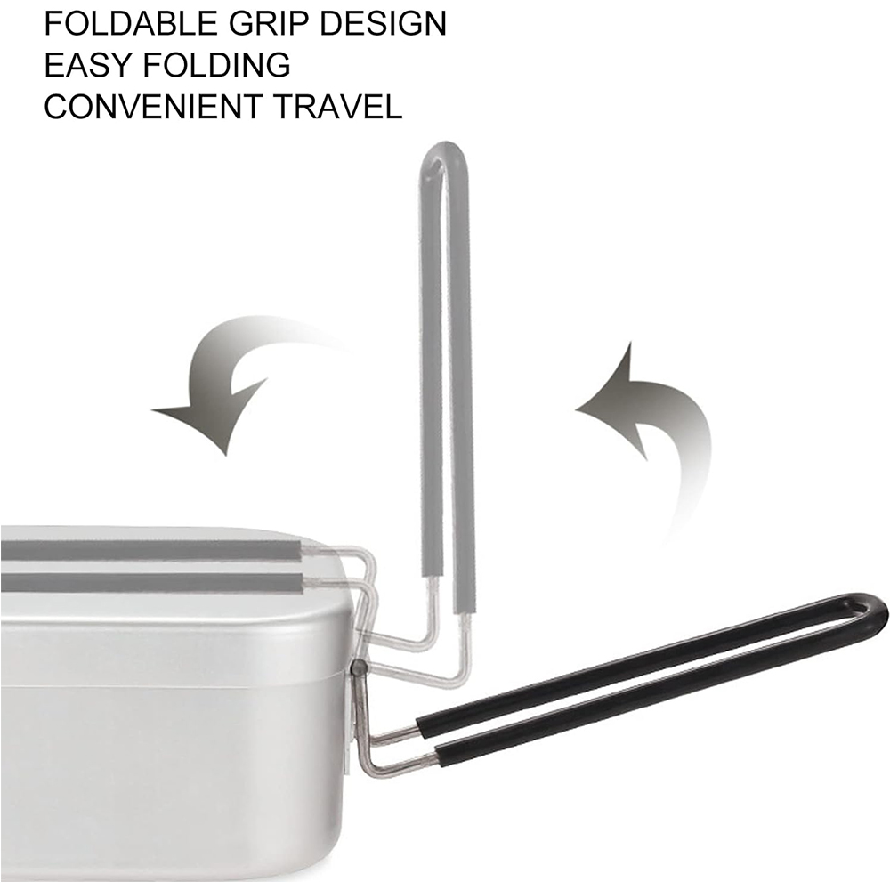 800ML Aluminum Lunch Boxes Out - Food Storage Aluminum のレビューと価格