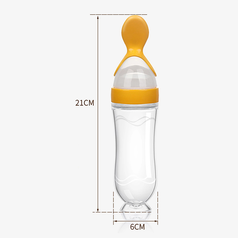 Squeezing Feeding Bottle Silic - Food Storage Drums のレビューと価格