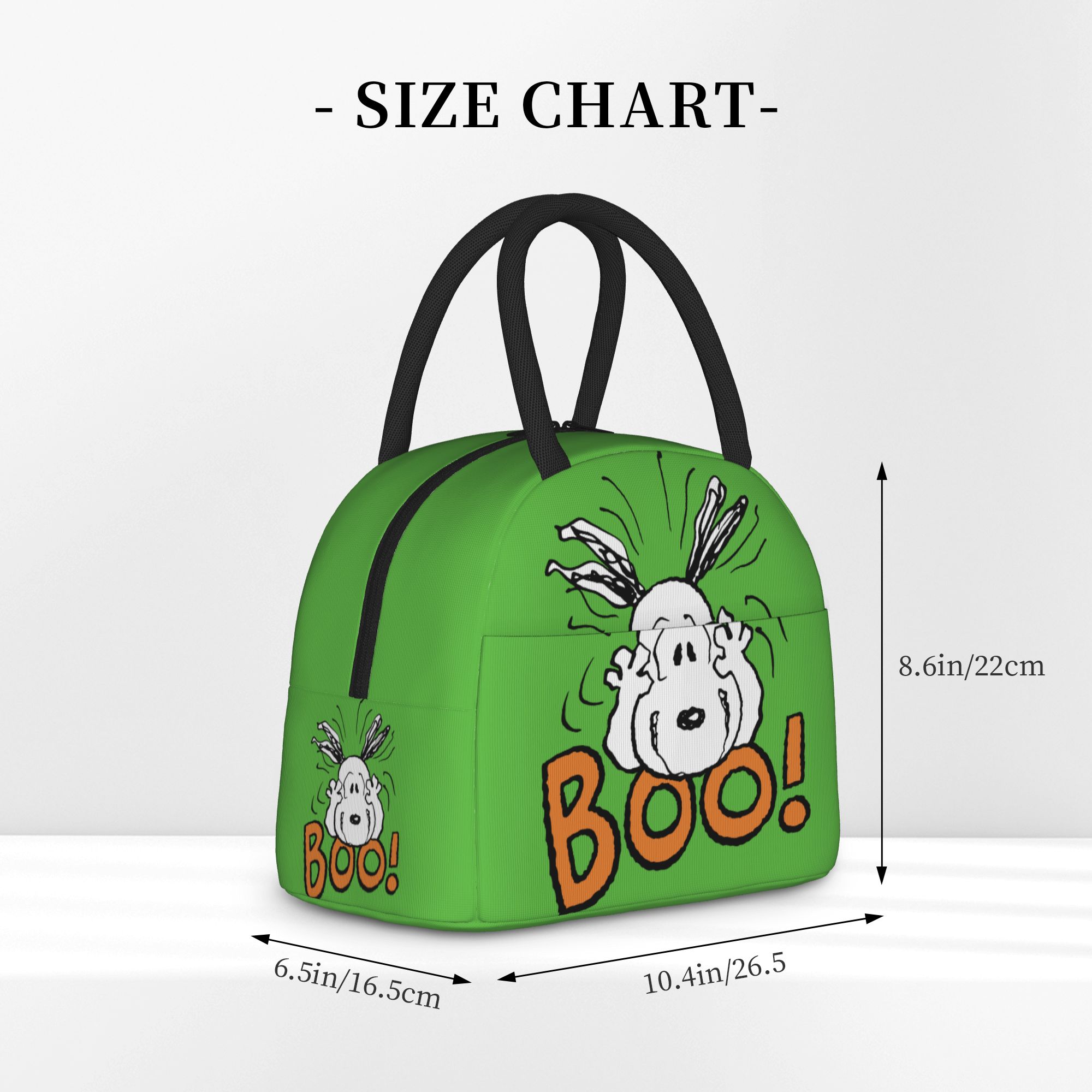 Snoopy Boo Insulated Lunch Bag - Food Storage Lunch Box のレビューと価格