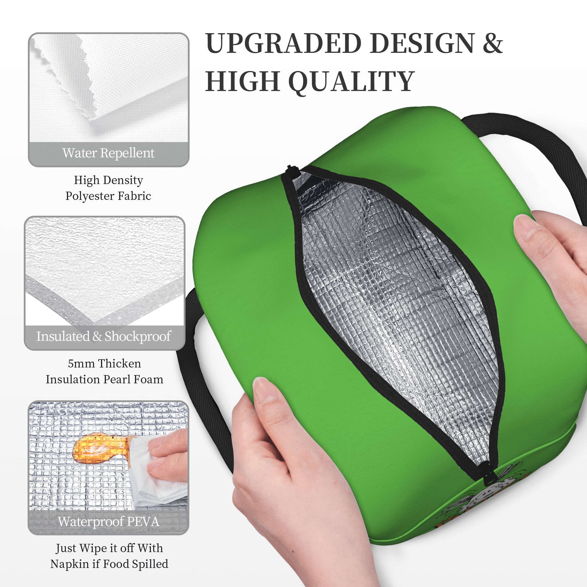 Snoopy Boo Insulated Lunch Bag - Food Storage Lunch Box のレビューと価格