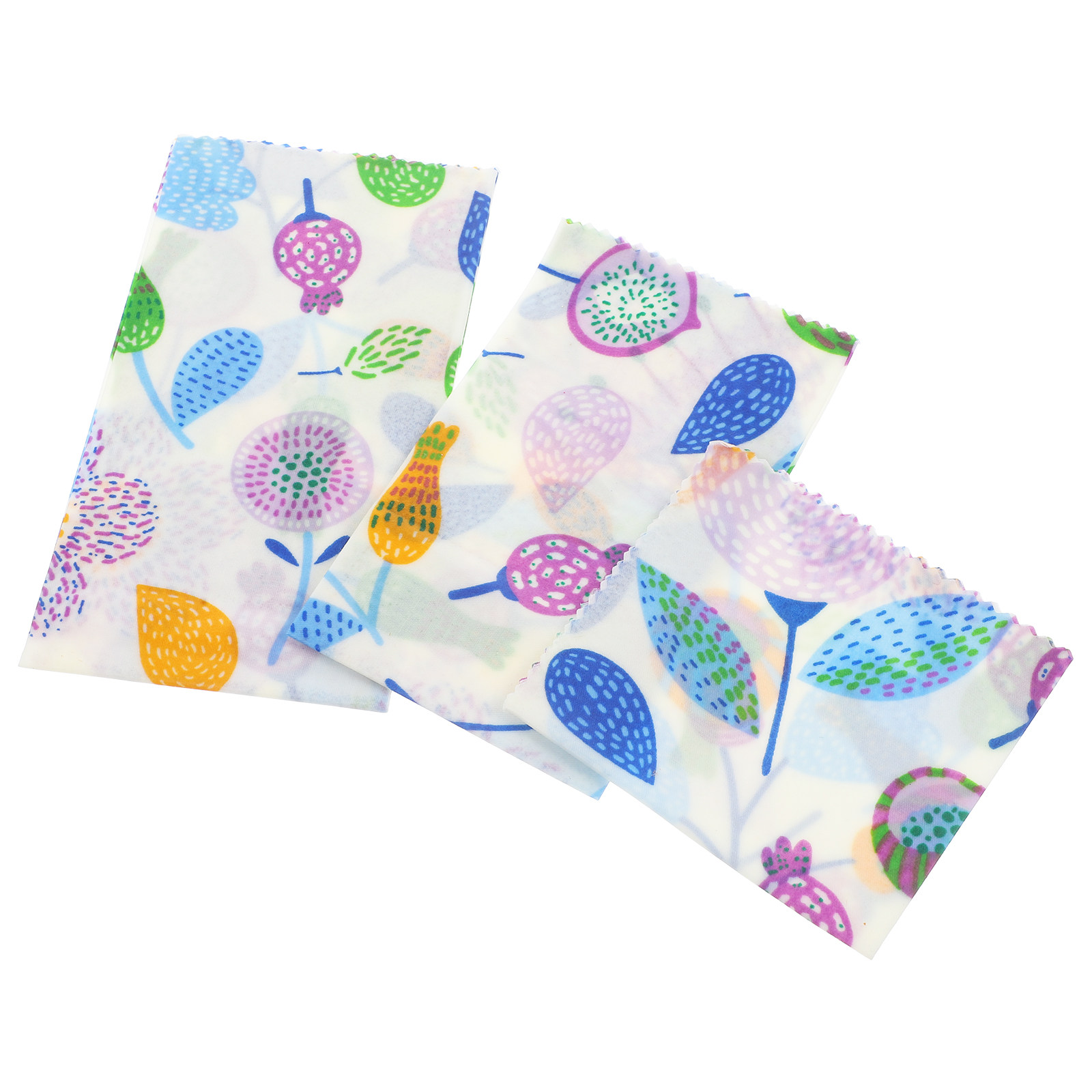 3Pcs Beeswax Wrap Cloth Set Re - Beeswax Food Wrap のレビューと価格