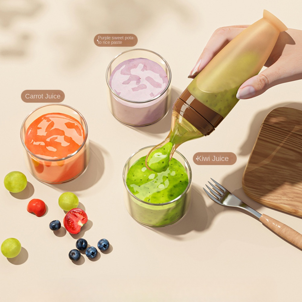 Safe Useful Silicone Baby Bott - Food Storage Drums のレビューと価格