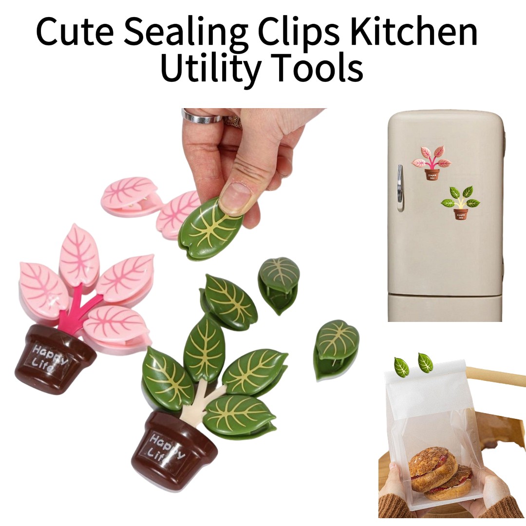 Cute Sealing Clips Kitchen Uti - Food Storage Plants のレビューと価格