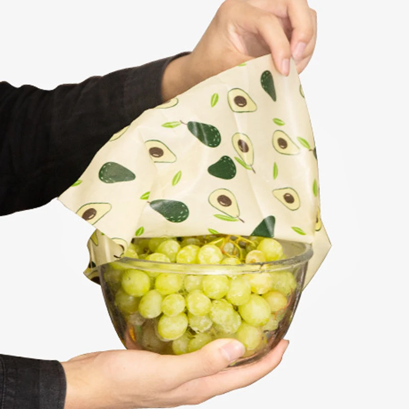 Cotton Fresh-Keeping Cloth Reu - Beeswax Food Wrap のレビューと価格