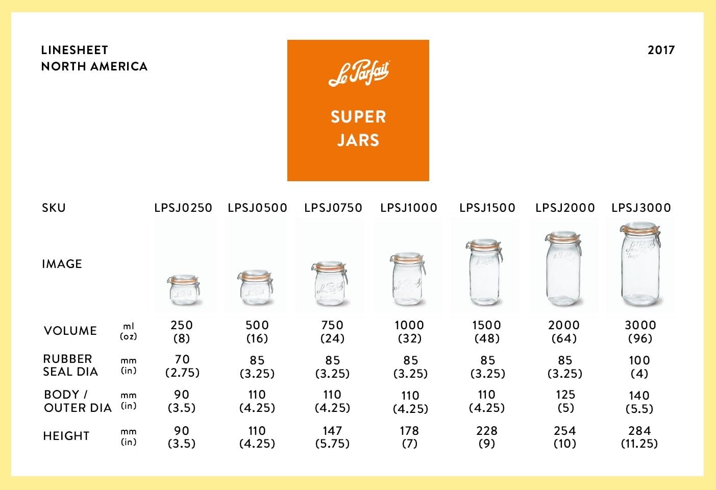 1L Wide Mouth Glass Canning Ja - Food Storage 4 Quart のレビューと価格