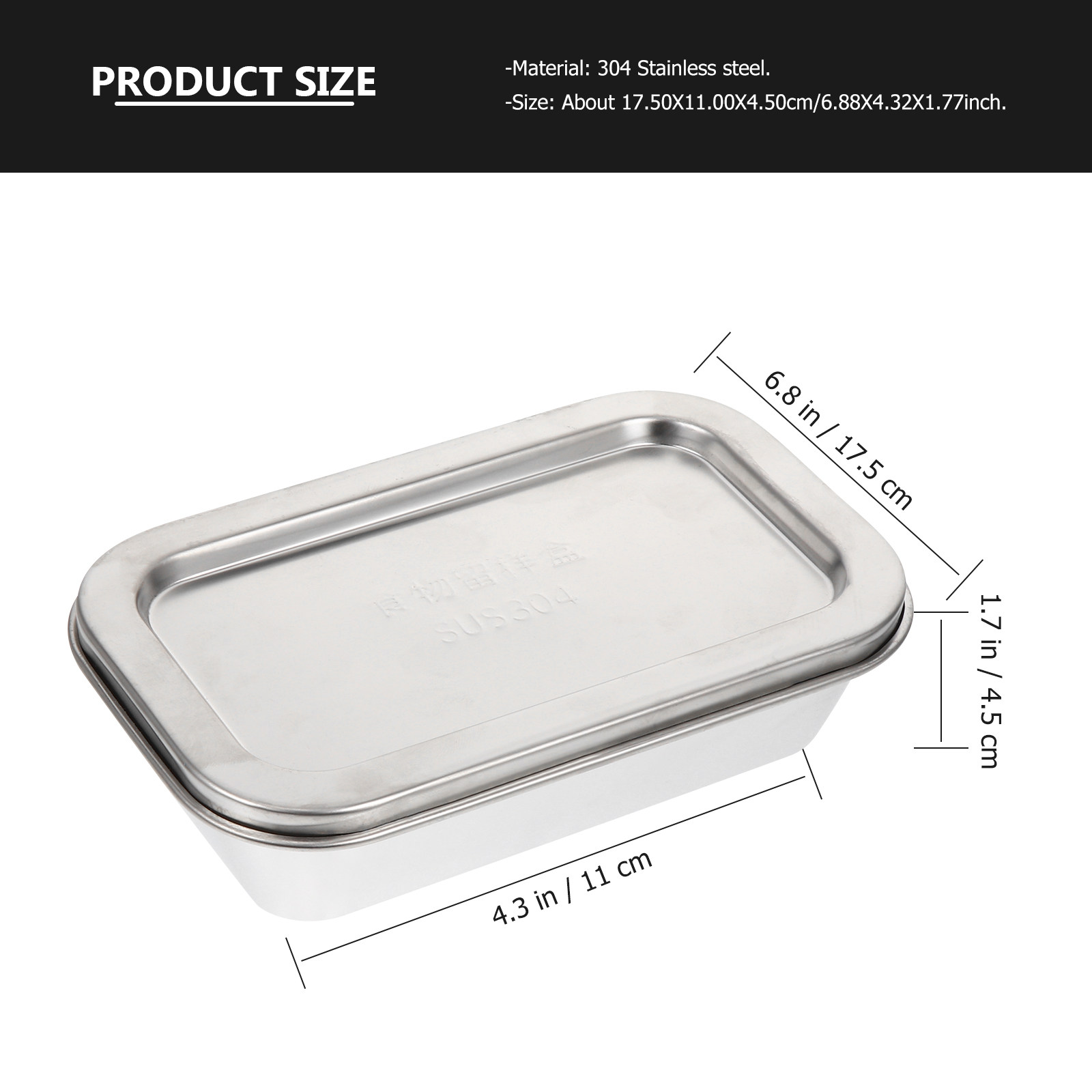 1Pcs Butter Storage Box Stainl - Food Storage Temperature のレビューと価格