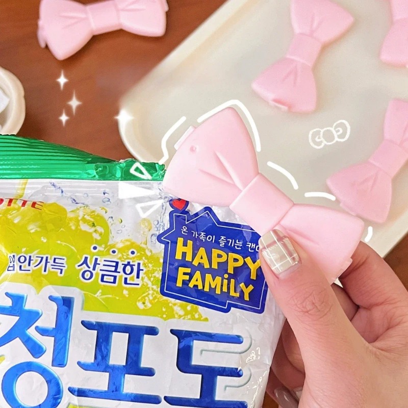 5PCS Kawaii Food Sealing Clip  - Food Storage Reusable Bags のレビューと価格