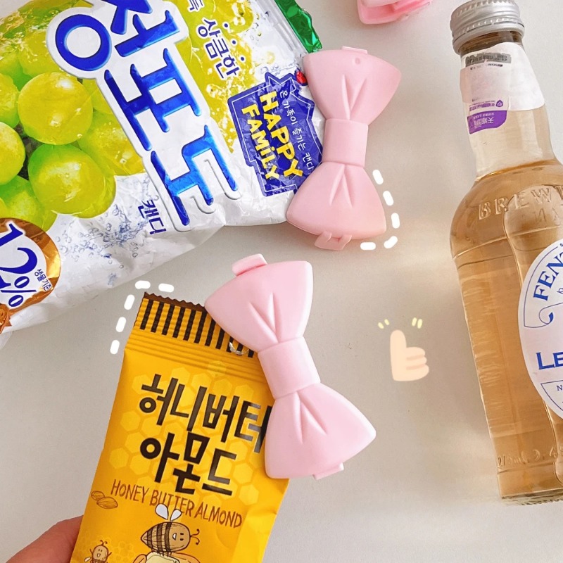 5PCS Kawaii Food Sealing Clip  - Food Storage Reusable Bags のレビューと価格