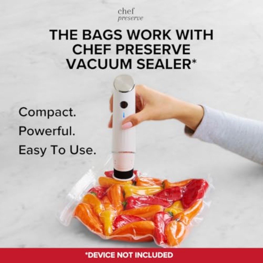 Reusable Vacuum Sealer Bags fo - Food Storage Reusable Bags のレビューと価格