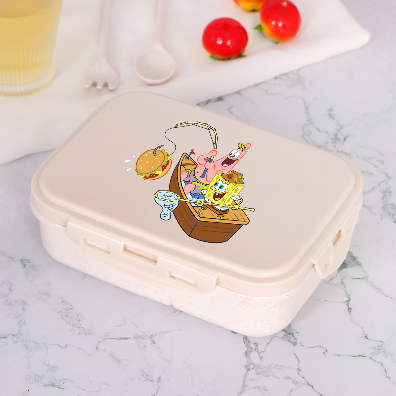New SpongeBob SquarePanted Lun - Food Storage Lunch Box のレビューと価格