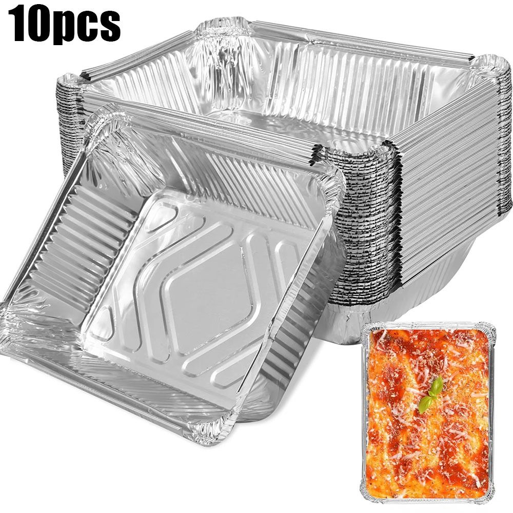 10PCS Disposable Aluminum Foil - Food Storage Aluminum のレビューと価格