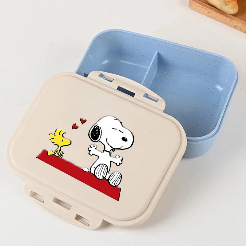 Snoopys Bento Box Cute Cartoon - Food Storage Lunch Box のレビューと価格