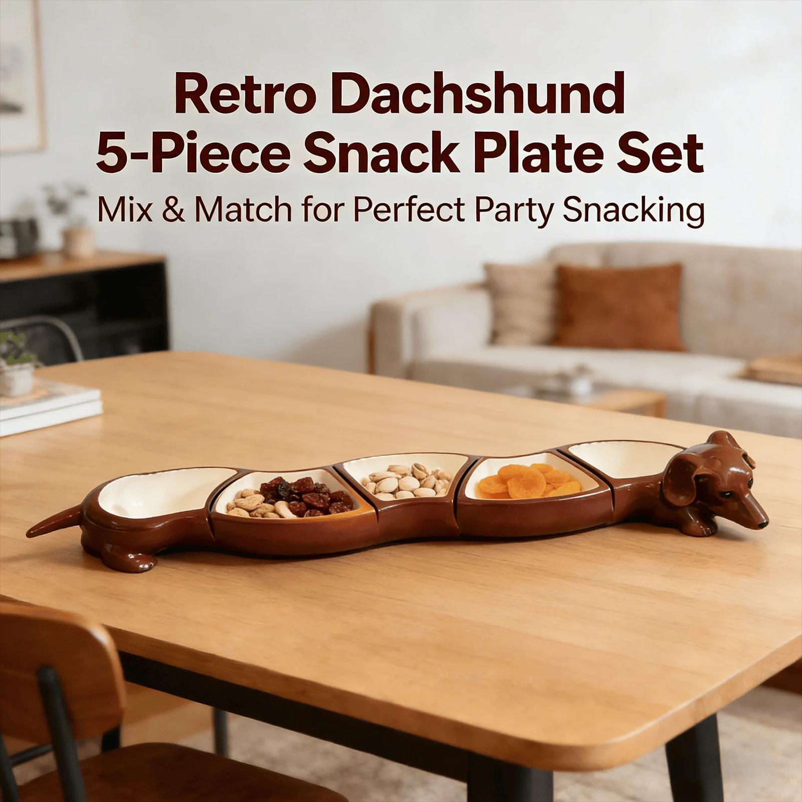 Divided Serving Platter Dachsh - Food Storage For Room のレビューと価格