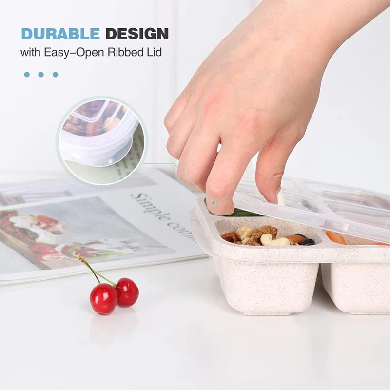 4 Grids Food Storage Box Porta - Food Storage For Room のレビューと価格
