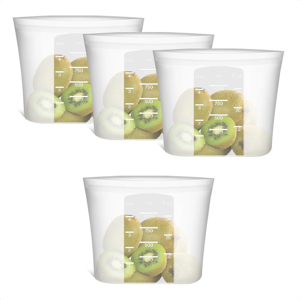 Quart-Sized Reusable Silicone  - Food Storage 4 Quart のレビューと価格