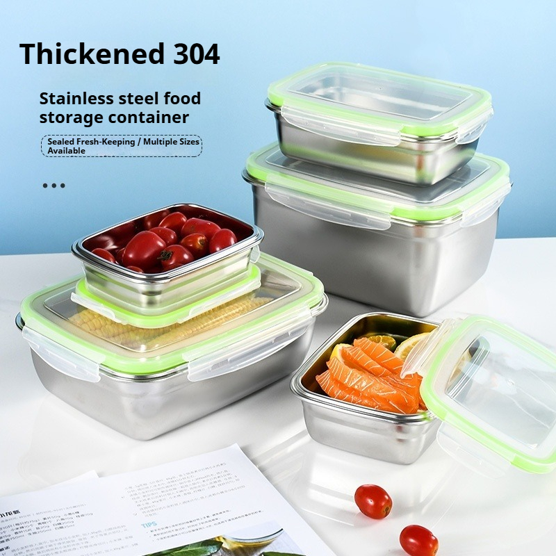 304 Stainless Steel Lunch Box  - Food Storage Lunch Box のレビューと価格